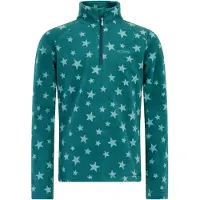 Protest Remissy Half Zip Fleece Vert,Bleu 128 cm Enfants