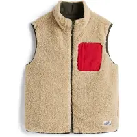 Tommy Hilfiger Gilet beige / vert foncé