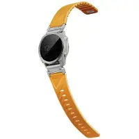 Uniq Fluo Strap for Garmin 22mm Orange (22 mm, Acier inoxydable, Matières plastiques, Silicone), Sangles de montre, Orange