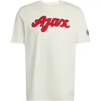 Adidas T-Shirt fonctionnel 'Ajax Amsterdam US' rouge / melon / noir / blanc