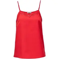 Salsa Jeans 21011122 Sleeveless T-shirt Rouge M Femme