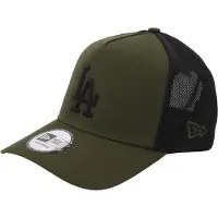 New Era Casquette '9FORTY Los Angeles Dodgers MLB' olive / noir