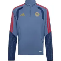 Adidas Fc Bayern Munich 26/27 Tiro Training Junior Half Zip Sweatshirt Bleu 11-12 Years Enfants