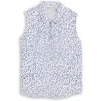 Tom Tailor 1051076 Sleeveless Blouse Gris 40 Femme