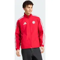 Adidas Fc Bayern Munich Home Anthem Full Zip Sweatshirt Rouge M Homme