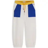 Tommy Hilfiger Pantalon bleu foncé / jaune / blanc