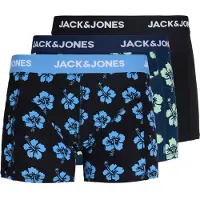Jack & Jones Boxers 'JACMAUDO' bleu marine / bleu foncé / vert clair / noir