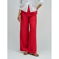 Salsa Jeans Print High Waist Pants Rouge M / 30 Femme