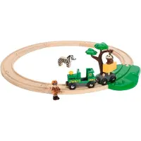 BRIO Ensemble de rails de train World - 17 Parties - Safari 3372 - - UneTaille - Train