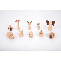 TickiT Amis animaux en bois (10 pièces)
