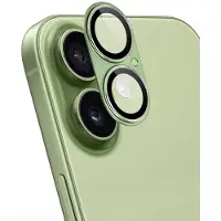 IMoshion Protection caméra en verre lot de 2 pour Apple iPhone 17 - Sage Green