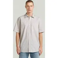 G-Star D29033-e349 Regular Fit Short Sleeve Shirt Gris M Homme