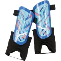 Puma ULTRA Flex Ankle Football Protège-tibias unisexe bleu electric peppermint noir Gr L