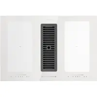 Klarstein Table de cuisson 2 en 1 avec hotte aspirante intégrée, table de cuisson à induction avec hotte aspirante pour îlot de cuisine, table de cuisson avec hotte intégrée