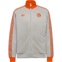Adidas Veste de survêtement 'FC Bayern München' beige clair / orange