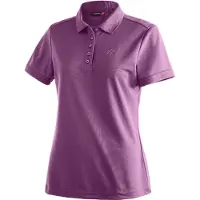 Maier Sports Ulrike Short Sleeve Polo Violet 42 Femme