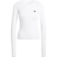 Adidas Power Essentials Workout Contour Long Sleeve T-shirt Blanc XL Femme