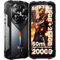 FOSSiBOT Smartfon Smartfon F113 gray, Téléphone portable à touches, Gris