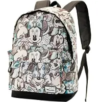 KARACTERMANIA Minnie Disney Drawing 30x41x18 Cm 22l Backpack Gris Enfants