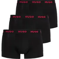 HUGO Boxers rouge / noir