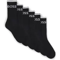 BOSS Chaussettes gris / noir / blanc