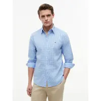 Tommy Hilfiger Chemise bleu clair / blanc