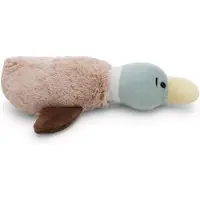 Nici - 63071 - Canard couché, en peluche, 35 cm