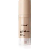 INGLOT Skin Focused Care Face Foundation SPF 50 fond de teint couvrant SPF 50 teinte 303 Porcelain Beige 30 ml
