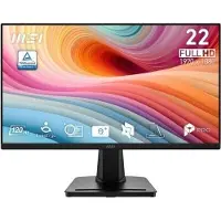 MSI Pro MP225V, 54.5 cm (21.4"), 1920 x 1080 px, Full HD, LCD, 4 ms, Noir