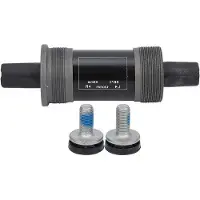 OEM Boîtier de pédalier pour VTT - Cône carré - 68 x 120 mm - Métallisé