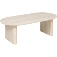 Zesso Eazy Living Couchtisch 120 cm Éthan Travertin