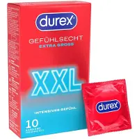 Durex - Préservatifs XXL (boîte de 10)