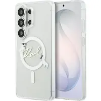 Karl Lagerfeld Etui IML KC Script MagSafe pour Samsung Galaxy S26 Ultra transparent (Samsung Galaxy S26 Ultra), Coque pour téléphone portable, Transparent