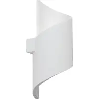 LEDKIA Applique Murale Plâtre Spiral Blanc