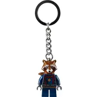 LEGO Porte-clés - Rocket Raccoon, jeu de construction, 6 ans, plastique, 13 g