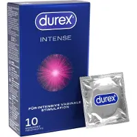 Durex Intense - Préservatifs orgasmique (boîte de 10)