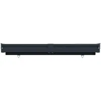 vidaXL Store latéral pour balcon, 100 x 250 cm, 100% polyester, fer et acier