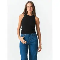 TeeShoppen Haut ' Ribbed ' noir