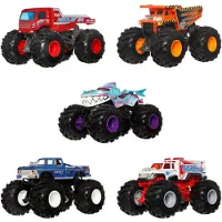 Hot Wheels Monster Trucks Car Scale 1:24 Car Doré Enfants