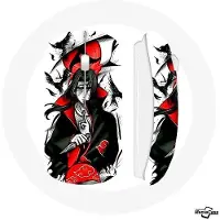 CAPACHEAP Souris Sans Fil Itachi Uchiha Naruto