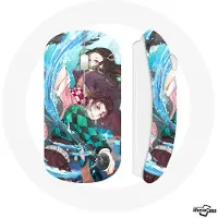 CAPACHEAP Souris Sans Fil Tanjiro et Nezuko Kimetsu no Yaiba Anime