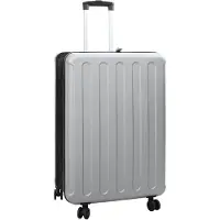 vidaXL Valise avec serrure argent 50 x 30 x 76 cm ABS plastique