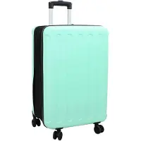 vidaXL Valise avec serrure vert menthe 43 x 27 x 66 cm ABS plastique