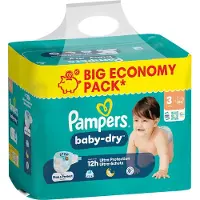Pampers Baby Dry Gr.3 Midi 6-10kg Big Windeln Eco Pack 84 Stück (84 pcs)