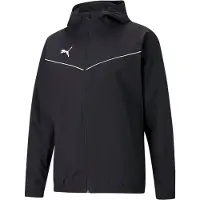 Puma Vestes d’entraînement 'Teamrise' noir / blanc