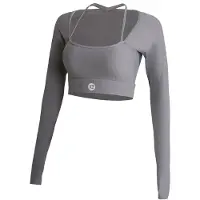 Yeaz T-shirt fonctionnel 'Club Level' gris
