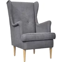 vidaXL Fauteuil Gris clair ARES
