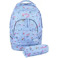MCNEILL sac d'école Milo School Backpack Provence bleu clair