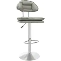 StarTech.com Lot de 2 tabourets de bar - Tabouret de bar réglable en hauteur - Pivotant à 360° - Assise rembourrée - Piètement en métal - Pour la cuisine, le bar, le salon