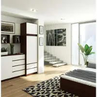 RAUMHIRSCH FURNITURE Armoire fonctionnelle S60 avec rehausse et 2 tiroirs